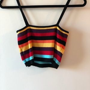 Stretchy forever 21 cropped top